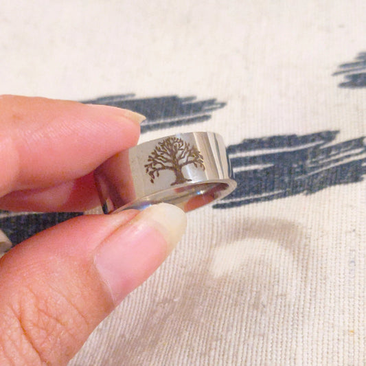 Anneau D' Ancrage Et d'Harmonie, Sagesse, Équilibre, Paix Intérieure, Apaisement, Énergie Positive