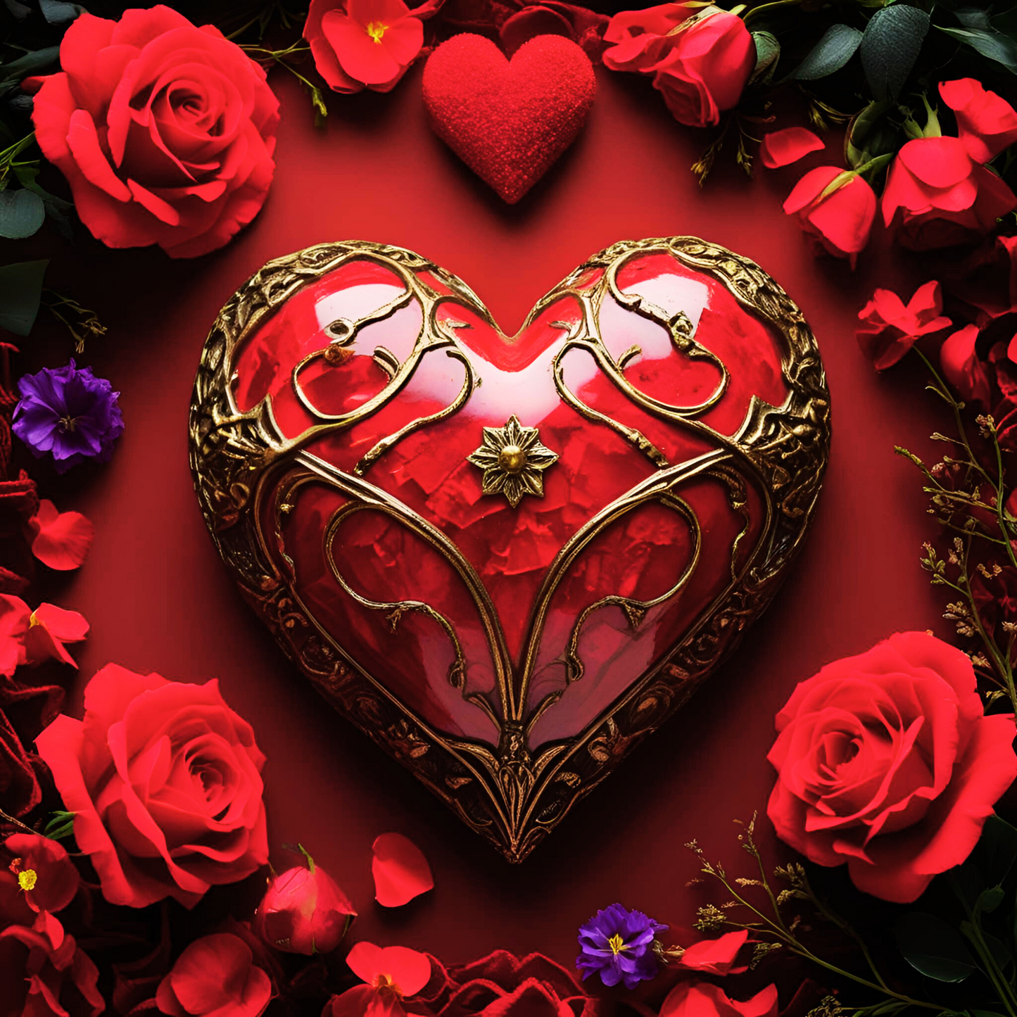 Rituel de magie rouge pour un retour affectif.