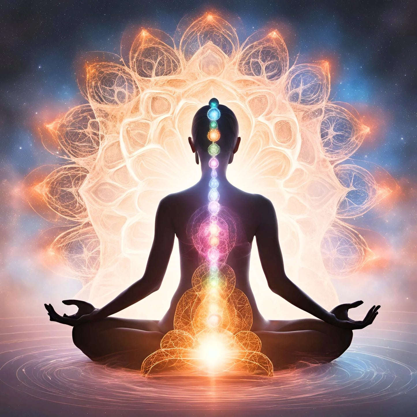 Rituel de magie blanche pour éveiller la kundalini, activer les chakras et libérer l’énergie spirituelle intérieure.